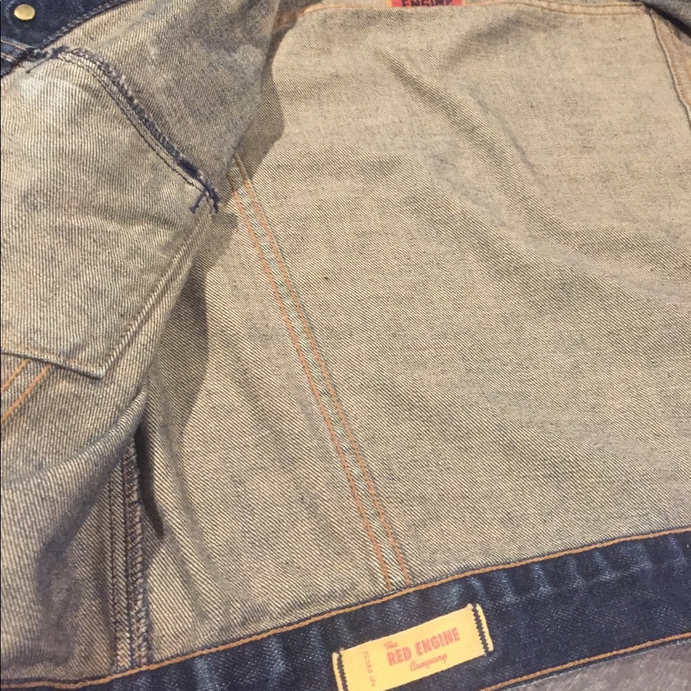 Red Engine denim jacket - Picture 3 of 4